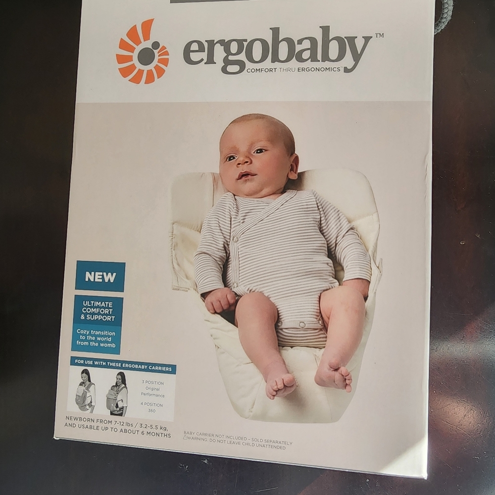 ERGObaby Easy Snug Infant Insert Newborn 7-12 Pounds
